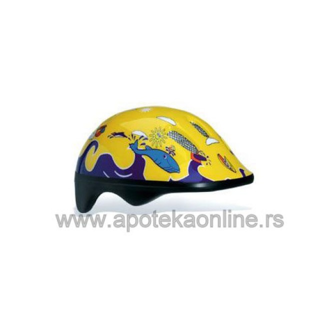 BELLELLI HELMET FOR CHILDREN FISH YELLOW SIZE M BELLELLI HELMET FOR CHILDREN FISH YELLOW SIZE M